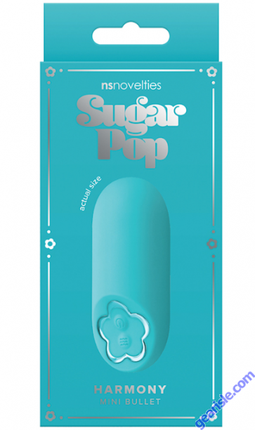 NS Sugar Pop Harmony Teal 8 Patterns  Vibrator