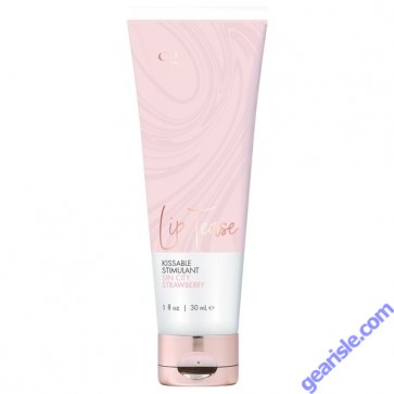 CG Lip Tease Kissable Stimulant Sin City Strawberry 1 oz