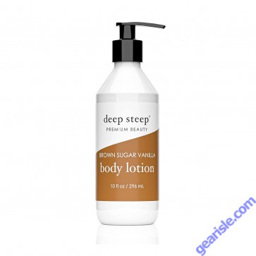 Deep Steep Brown Sugar Vanilla Lotion Front View