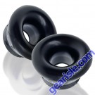 Ballstretcher Silicone Oxballs Clone Duo 2 Pack Black both