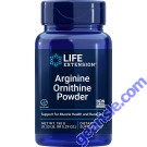 Life Extension Arginine Ornithine Powder 150gr Promotes Muscle Health front
