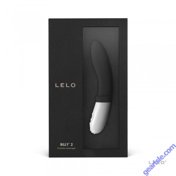Lelo Billy 2 Prostate Massager Rechargeable Silicone Vibrator Blue box