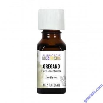 Aura Cacia Oregano Essential Oil bottle