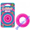 Rock Candy Gummy Ring Pink Cock Ring