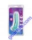 Blush B Yours Plus Hard N Happy 5" Realistic Dildo Transparent Teal box