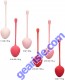 Kegel Training Set Strawberry size