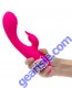 Dual Motor Silicone Vibrator with 10 Modes Rumbler Rumble Duo