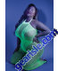Fantasy Lingerie Glow Moonbeam Crotchless Bodystocking queen size